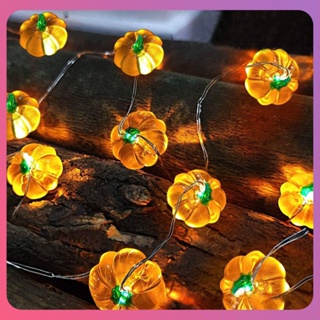 Creative 3m 30led Halloween Pumpkin Bat Spider 3d Design Light String Glow Horror Led Decoration Light Trick Or Treat ตกแต่งปาร์ตี้ฮาโลวีน [COD]