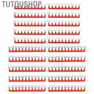 Tutoushop Barrier  Type Strip Terminal Strip Block PVC Sheath for Factory Workshops