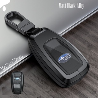 เคสรีโมตกุญแจรถยนต์  Subaru forester XV แบบ 2 ชั้น Double-Layer Metal Aluminum Alloy Key Cover with transparent