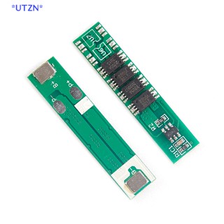 Utzn&gt; ใหม่ บอร์ดป้องกัน 1S 10A 3.7V Li-ion 4MOS BMS PCM 18650 1 ชิ้น