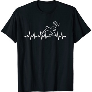 Soccer Heartbeat Clothing - Love Soccer Coach T-Shirt, Cotton Tshirt Short Sleeve Printed Crew Neck_02