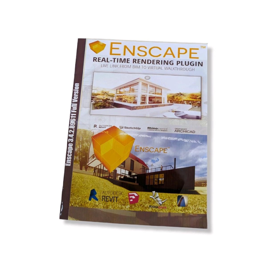 ปลั๊กเรนเดอร์เวลาจริง Enscape สําหรับ sketchup autodesk revit แรดสถาปนิก