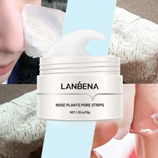 LANBENA Blackhead Whiteheads Remover Mask Facial Peeling Mask Nose Strip Acne Treatment Deep Cleansing 30g