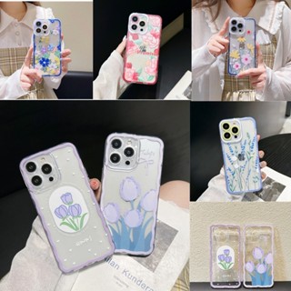 เคสโทรศัพท์มือถือ TPU นิ่ม แบบใส ป้องกันกล้อง ลายดอกไม้ แฟชั่น สําหรับ Vivo V11 V15 V17 Pro V11i V19 Y20 Y20S Y12S Y20T Y20i Y20A Y12A Y20SE