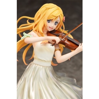 Your Lie in April gk figure Miyazono Kaori  20 ซม. แต่งตัวการแสดงไวโอลินเวอร์อะนิเมะรถตกแต่งของสะสมรุ่นสองมิติรอบนอกสาวสวยของขวัญของเล่น Dress Performance Violin ver Anime Car Decoration Collectible Model Two-dimensional Beautiful Girl PVC Toys gift