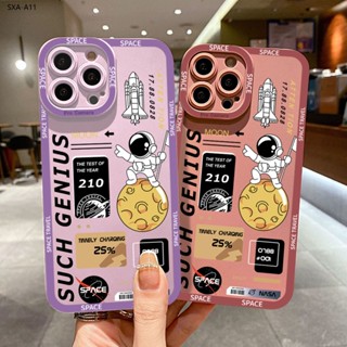 Compatible With Samsung Galaxy A11 A12 A31 A32 A42 A51 A71 4G 5G เคสซัมซุง สำหรับ Case Space Airman เคส เคสโทรศัพท์ เคสมือถือ