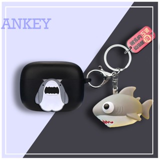 JBL Tune 130NC Case Protective T130 Cute Shark Cartoon Cover Bluetooth Earphone Shell Accessories TWS Headphone Portable