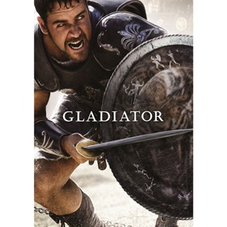 Gladiator แกลดดิเอเตอร์ นักรบผู้กล้า ผ่าแผ่นดินทรราช (2000) DVD หนัง มาสเตอร์ พากย์ไทย