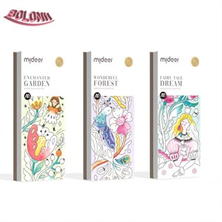 BO Coloring Books With Paint and Brush Portable Kids Gouache Art DIY Coloring Toy Artist Tool Set Watercolor Paper