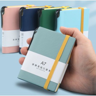 สมุดโน้ต แพลนเนอร์ ขนาด A7 planner notebook แบบพกพา ขนาดเล็ก