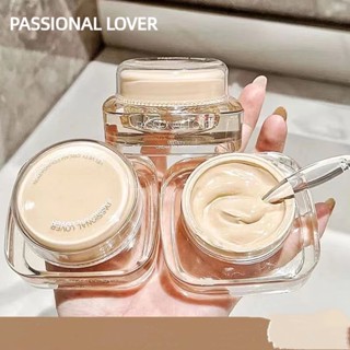 Passional LOVER PL Cant See, Cant Rub Off the Cream, รองพื้นเนื้อลิขวิด, ครีม, คอนซีลเลอร์, ละเอียด, เรียบเนียน, ทนทาน, ยากที่จะถอดเครื่องสําอางออก