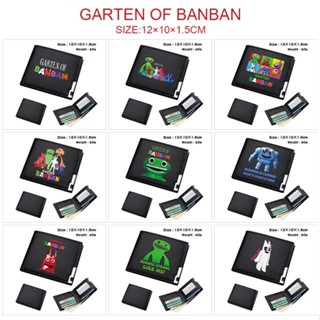 กระเป๋าสตางค์ ใบสั้น ลายการ์ตูน Garten of Banban หัวเข็มขัดแม่เหล็ก อเนกประสงค์ แบบพกพา