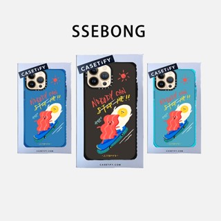 Casetify เคสโทรศัพท์มือถือแบบนิ่ม TPU ลาย SSEBONG No body Can stop me สําหรับ IPhone 14 13 12 11 Pro MAX Mini XS MAX XR X SE 6 6S 7 8 Plus