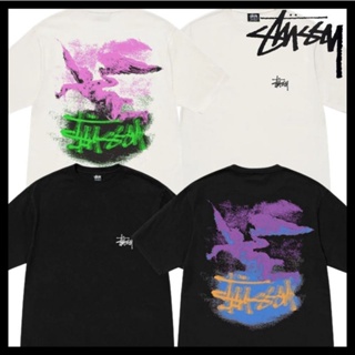 [SR-STUDIO] Stussy Fallen Angel เสื้อยืดแขนสั้น ไร้รอยต่อ สําหรับผู้ชาย 2023ss