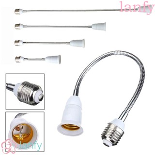 Lanfy อะแดปเตอร์ขั้วต่อหลอดไฟ E27 - E27 Led ทนทานสําหรับตกแต่งบ้าน