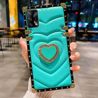 เคสโทรศัพท์มือถือ ลายหัวใจ แฟชั่น สําหรับ Oppo A95 A15 A58 A58X A78 5G A96 A97 A36 A76 A93 A74