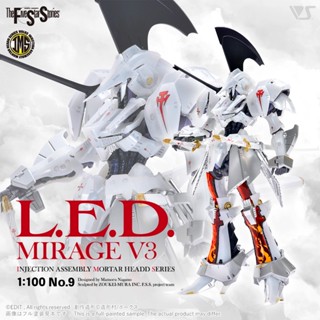 โมเดล 22749 FSS IMS 1/100 Five Star Story Red Phantom V3 Single Riding Style