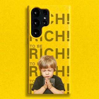 เคสโทรศัพท์มือถือ กันกระแทก เป็นมิตรกับสิ่งแวดล้อม ลาย Rich Boy สําหรับ Samsung S23 Ultra S22 Plus Galaxy S23+ S22 Ultra Galaxy S22 Plus S21 FE S20