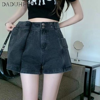 DaDuHey🎈 Women Summer New Retro Denim Skirt High Waist Slimming A- line Sheath Hot Girl Short Skirt