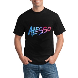 TOP CTเสื้อยืดลําลอง ลาย Alesso Blend สําหรับผู้ชาย