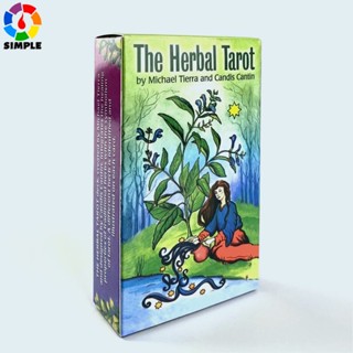 The Herbal Tarot Cards And PDF Guidance Divination Deck