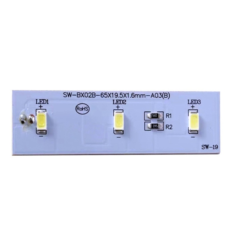 WU ความทนทาน SW-BX02B ตู้เย็น LED Light Board เปลี่ยนสี Temp6000-6500k Long Service Life Light Strip