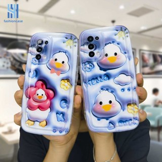 เคสโทรศัพท์มือถือ กันกระแทก ลายเป็ดน่ารัก สําหรับ Realme C30 C30S C33 C21 C31 C35 C25 C11 2021 C21Y C15 C20 C3 C12 C2 C25S 10