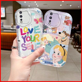 เคสVivo S1 เคสโทรศัพท์มือถือแบบนิ่ม tpu ใส กันกระแทก ลายตัวอักษรภาษาอังกฤษน่ารัก แฟชั่น สําหรับ TYNY