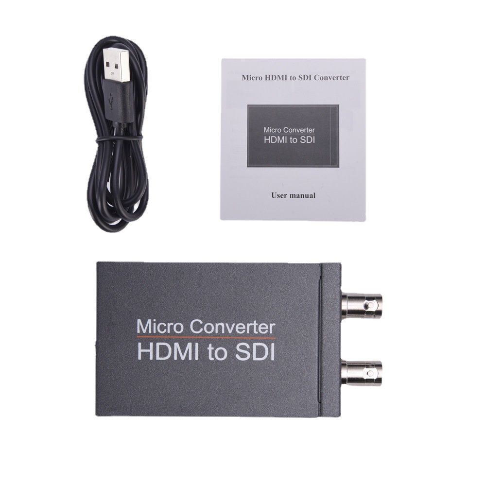 1080p HDMI To SDI Converter HDMI To SDI 3G-SDI HD-SDI Broadcast SDI Loop Out Audio Video Adapter สํา