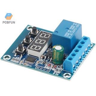 Pcbfun โมดูลรีเลย์ตรวจจับแรงดันไฟฟ้า Dc5v 12v 24v 0-99.9v