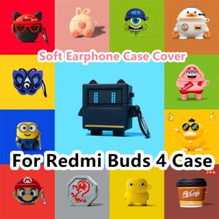 พร้อมส่ง! เคสหูฟัง แบบนิ่ม ลายการ์ตูน Kabi Pokeball สําหรับ Redmi Buds 4 Redmi Buds 4