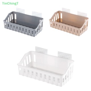 [TinChingT] Bathroom Shelf Organizer Toilet Adhesive Shampoo Gel Storage Basket Shower Rack [NEW]