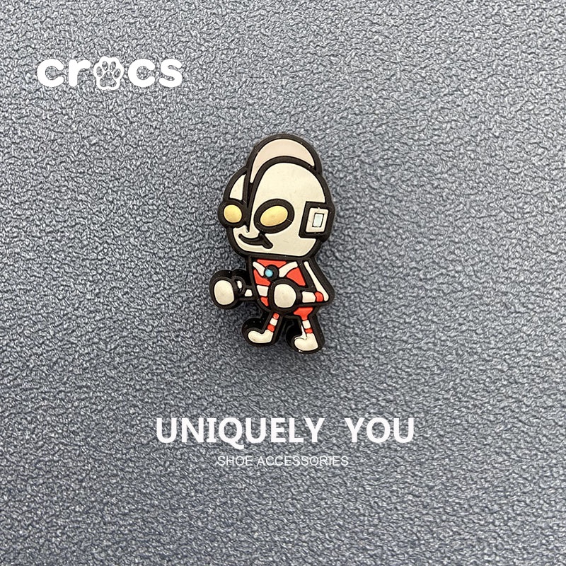 Crocs jibbitz หัวเข็มขัด รูปการ์ตูนดอกไม้ สําหรับตกแต่งรองเท้าแตะ DIY