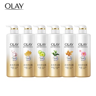 Olay เจลอาบน้ํา น้ํามันแมกโนเลีย เรืองแสง ติดทนนาน 500 มล. สําหรับผู้ชาย และผู้หญิง