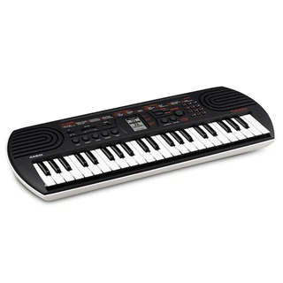 Casio เครื่องดนตรีไฟฟ้า คาสิโอ มินิคีย์บอร์ด 44 คีย์ SA-81 สีดำ พร้อม อแดปเตอร์