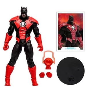 โมเดลฟิกเกอร์โลหะ Mcfarlane Red Light Batman Death DC ขนาด 23 ซม.