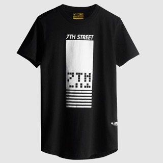 พร้อมส่ง ผ้าฝ้ายบริสุทธิ์ 7th Street  (Swag T-Shirt) เสื้อยืดทรงยาว สุดฮิตในแฟชั่นโลกแนวสตรีท รุ่น BGSGT002 T-shirt