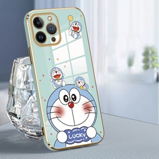 เคสโทรศัพท์มือถือแบบนิ่ม TPU ลายการ์ตูนโดราเอมอนยิ้ม สีฟ้า หรูหรา สําหรับ Huawei Honor 8X Honor 9X Pro Honor X7A Honor X8A Honor X9A