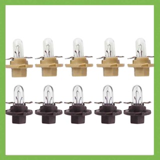 หลอดไฟแดชบอร์ด T5 LED 12V สําหรับรถยนต์ 5 ชิ้น