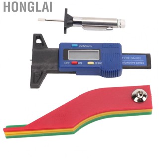 Honglai Brake Pad Depth Gage  Digital Tire Tread Gauge High Accuracy  for Car Truck