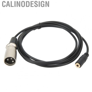 Calinodesign 3.5mm Female To XLR Male  Cable 3.5mm To XLR Microphone Cord Flexible