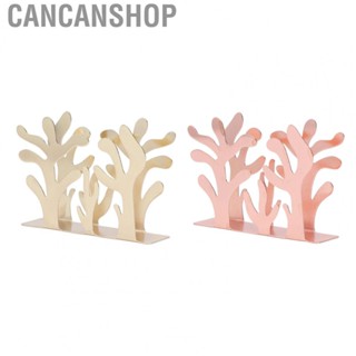 Cancanshop Coral Napkin Holder  Arc Design Vertical Napkin Holder  for Kitchen for Canteen