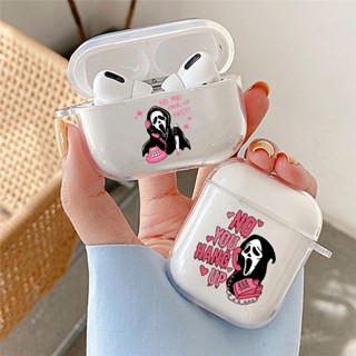 เคสหูฟังไร้สาย ลาย Ghostface Horror Scream สําหรับ Airpods 1 2 3 Pro Pro2 Air Pod 3