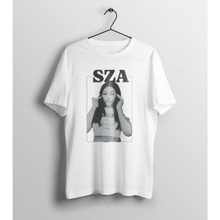 เสื้อยืด พิมพ์ลายกราฟฟิค Sza สไตล์ฮิปฮอป วินเทจ ของขวัญวันวาเลนไทน์ สีเทา