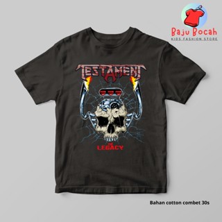 เสื้อยืด ลาย Testament สําหรับเด็ก