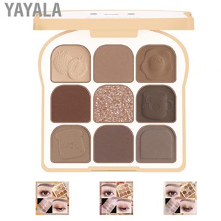 Yayala Eyeshadow Palette Smooth 9 Colors Beauty Eyes Soft Long Lasting Eyeshadow  Makeup Palette