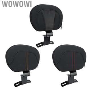 Wowowi  Backrest Mounting  Universal Easy Clean Passenger Seat Backrest Stabe Balance Smooth Surface  for Motorbike