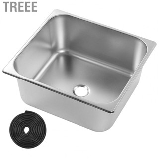 Treee Undermount Sink  RV Sink L330 W300 H150mm 40mm Drain Port Stain Resistant  for Bathroom for Bar for Camper