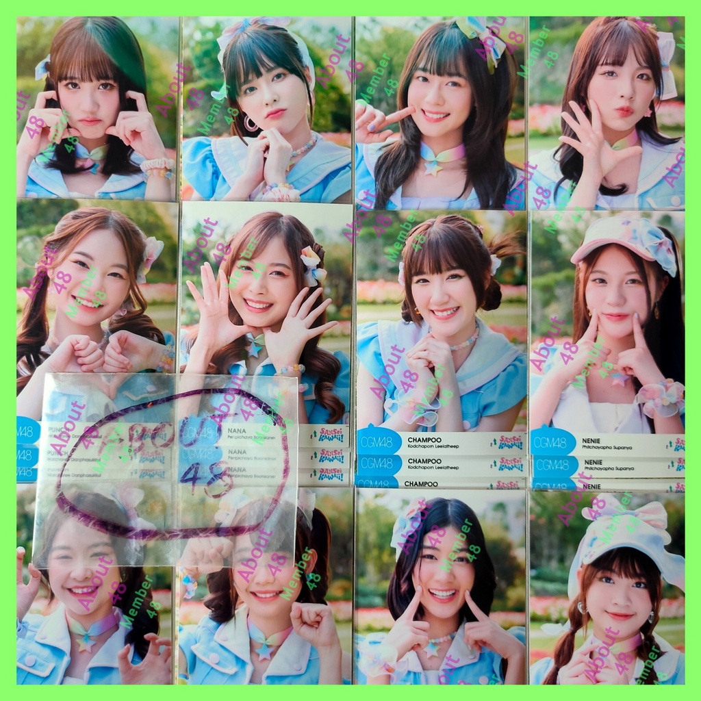 Photoset Sansei Kawaii CGM48 (1/2) คนิ้ง มามิ้งค์ สิตา ออม ฟอร์จูน นีนี่ จิงจิง นานา Cgm ซิง6 Comp