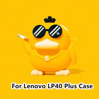 【Trend Front】เคสหูฟัง แบบนิ่ม ลายการ์ตูน สําหรับ Lenovo LP40 Plus LP40 Plus